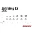 DECOY R-11 Split Ring EX silver