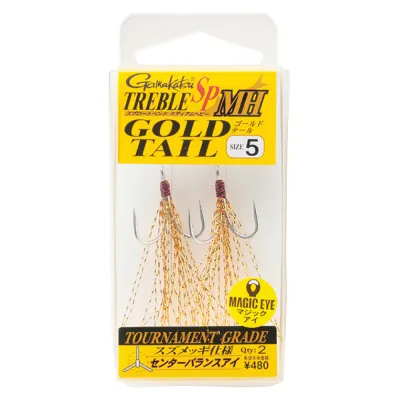 GAMAKATSU TREBLE SP-MH (GOLD TAIL)