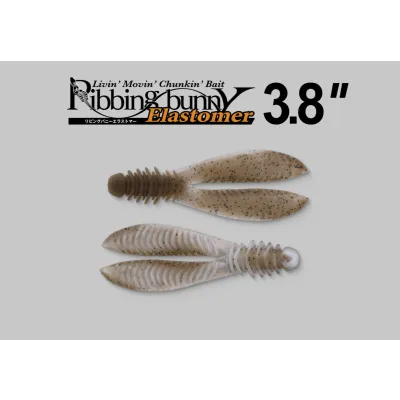 Jackall RIBBING BUNNY 3.8”ELASTOMER 3pcs.