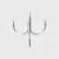 VANFOOK treble DT-54 (2X) silver