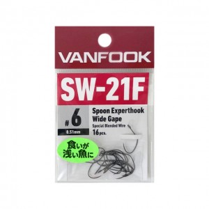 VANFOOK SP-41 ZERO EXPERT Trout Spoon Hook Barbless Hooks Micro Spoon Fishing 