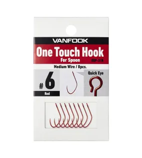 VANFOOK OSP-31R One Touch Hook For Spoon (RED)