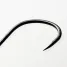 VANFOOK PLB-49F Plugging Single, Medium Heavy Wire, Micro Barb, Fusso Black(PTFE)