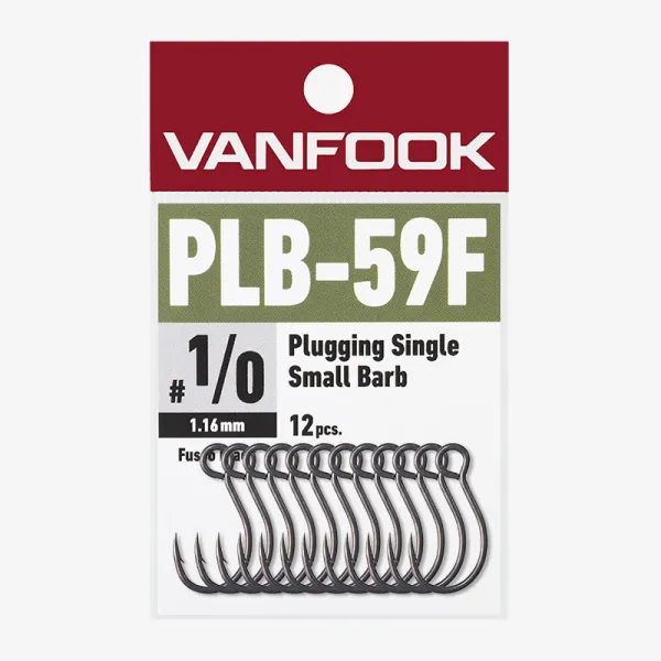 VANFOOK PLB-59F Plugging Single, Heavy Wire, Fusso Black(PTFE)