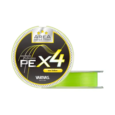 VARIVAS Super Trout Area PEX4 Neo Yellow 75m