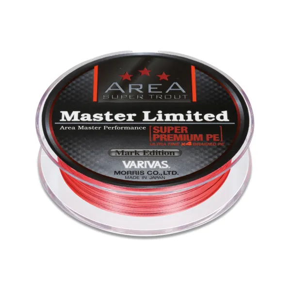 VARIVAS Trout Area Master Ltd PE4 orange 75m