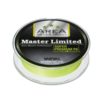 VARIVAS Trout Area Master Ltd PE4 yellow 75m