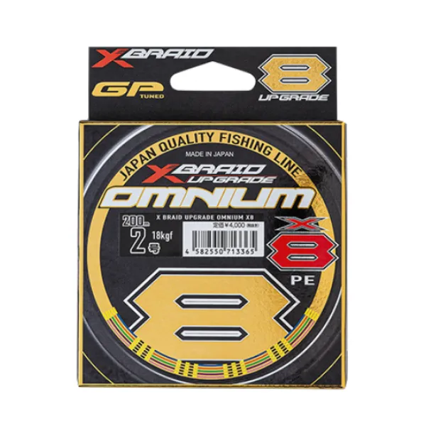 YGK X-BRAID Omnium X8 Upgrade 300m