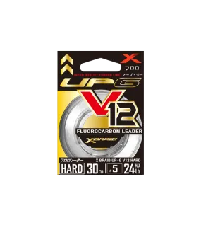 YGK X-BRAID UP-G FC Leader V12 Hard 30m