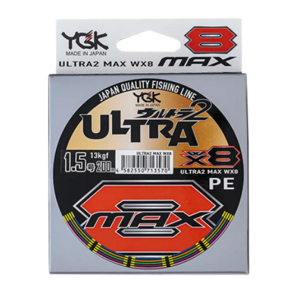 YGK X-BRAID Ultra2 MAX WX8 300m