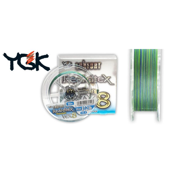YGK YOZ-AMI LONFORT Real dtex Premium WX8 150m Hanger Pack #0.4 Fishing Line 