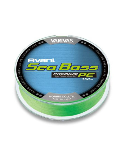 VARIVAS Avani Sea Bass PE4 Green 150m