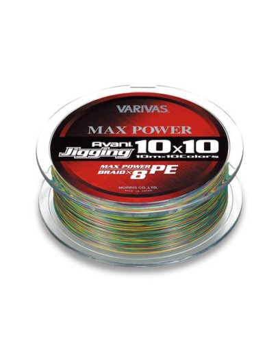 VARIVAS Jigging 10x10 MAX POWER PE X8 300m