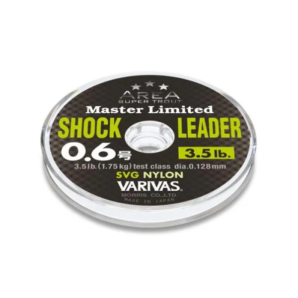 VARIVAS Trout Area Master Ltd Shock Leader, SVG Nylon, 30m.