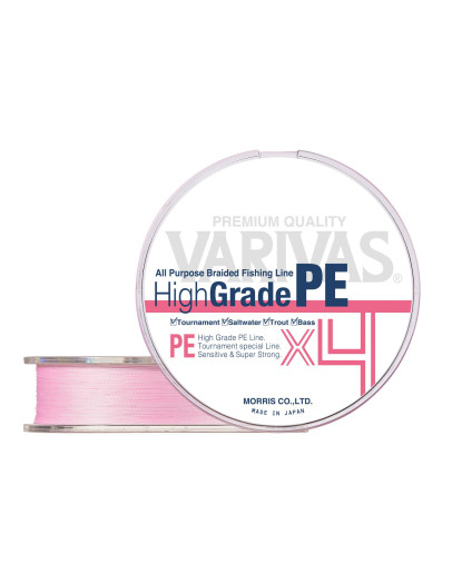 VARIVAS High Grade PE X4 Milky Pink 100m